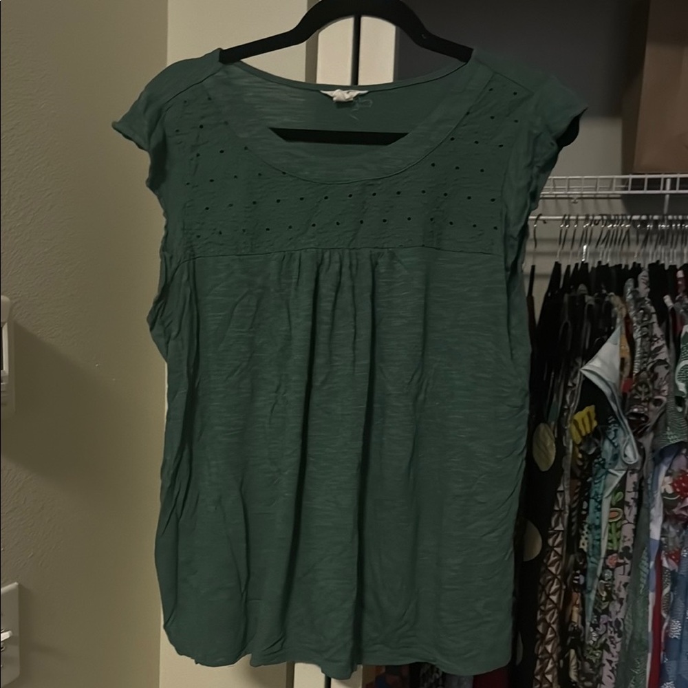 Green Women's Top